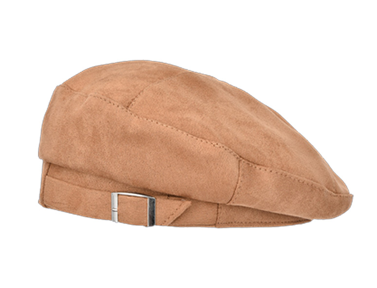 SUEDE BERET HAT